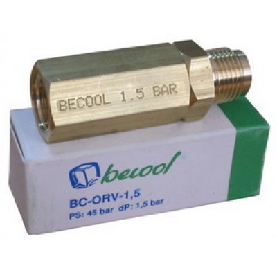 Дифференциальный обратный клапан 3,0 бар BC-ORV-3,0H 3/8" MF