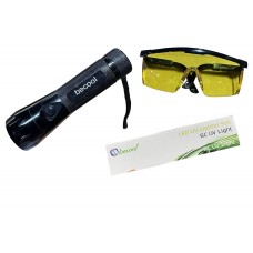 UV набор для поиска утечек BC-UV Light (УФ-фонарик + очки)